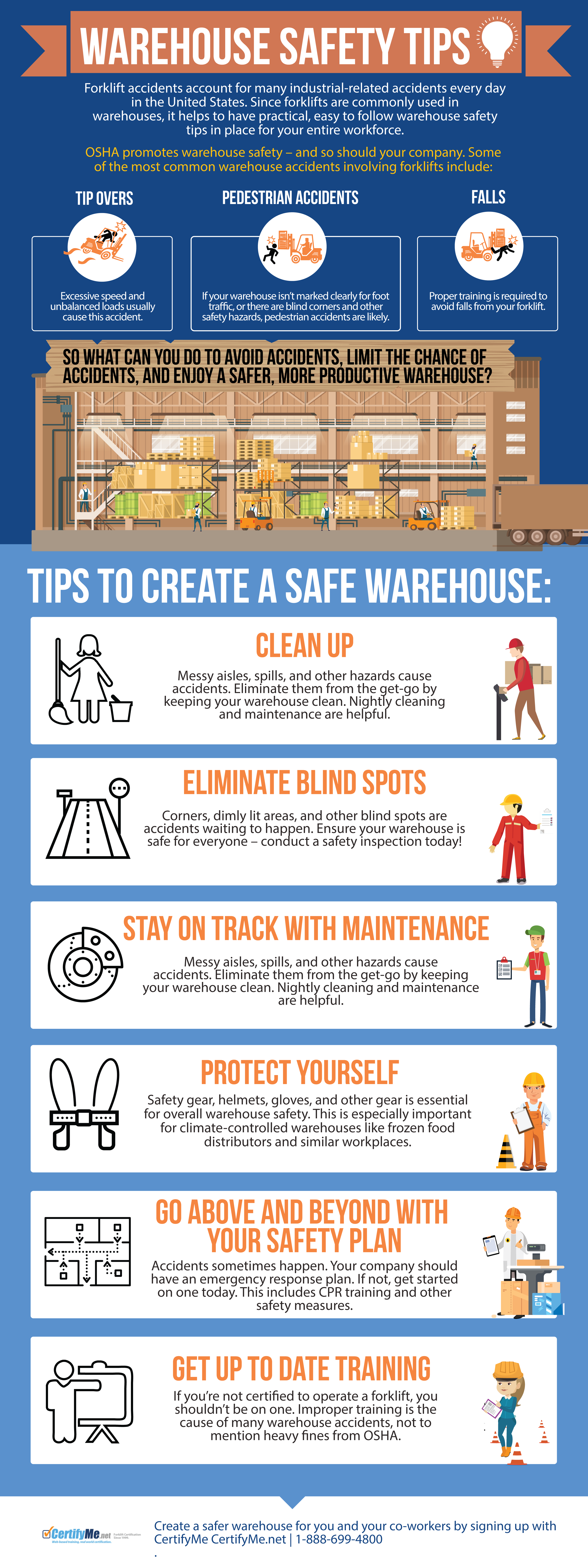 Warehouse Safety Tips (with Infographic) | CertifyMe.net