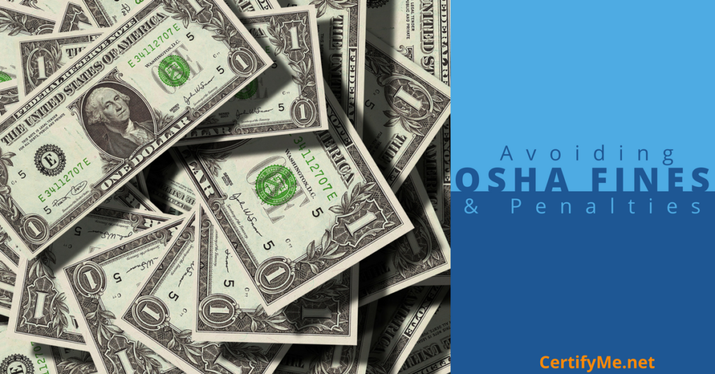 avoid osha fines and penalties