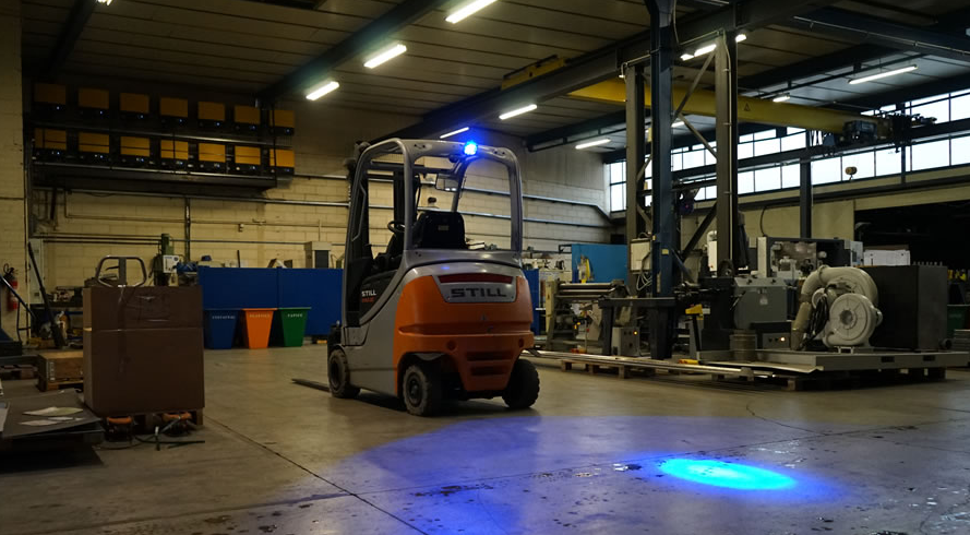 Light Technology Upgrades Forklift Safety