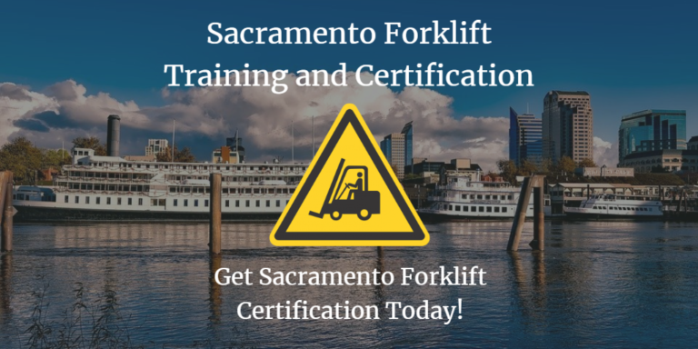 Forklift Certification Sacramento 2024 | Get Certified Online Today in