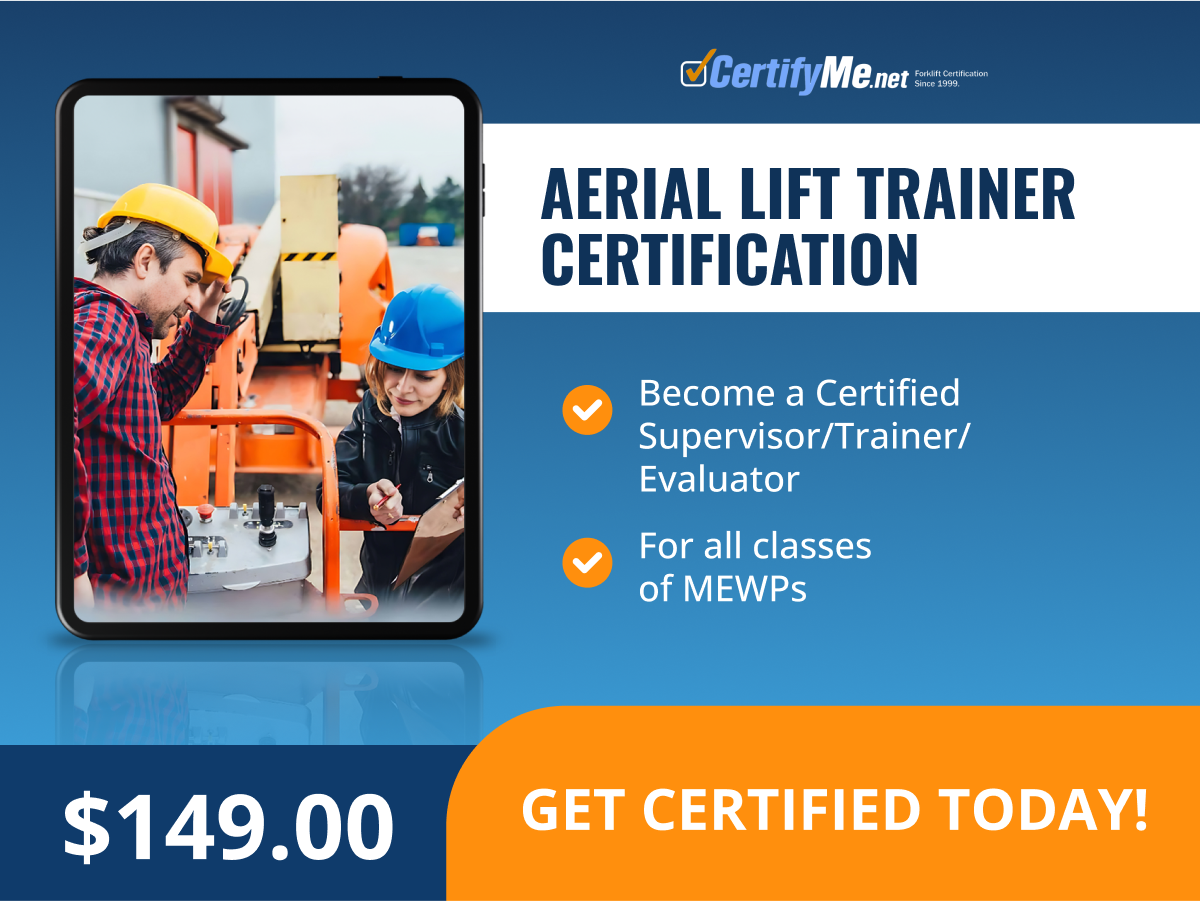 Aerial Lift Trainer Certification