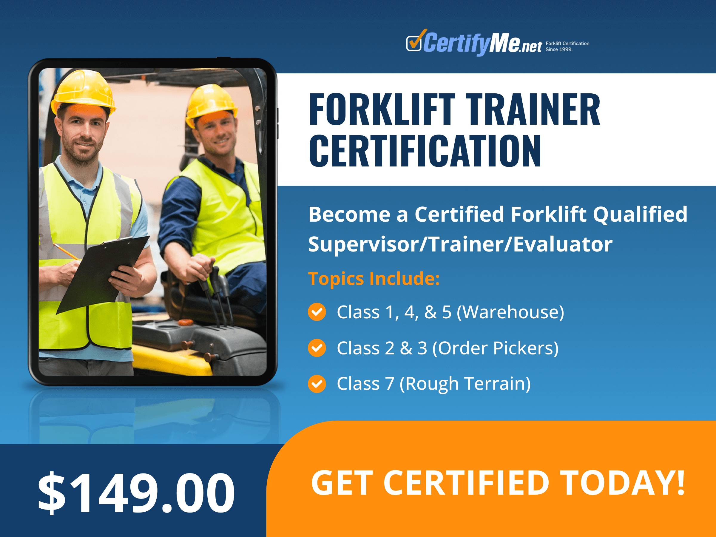 Forklift Trainer Certification